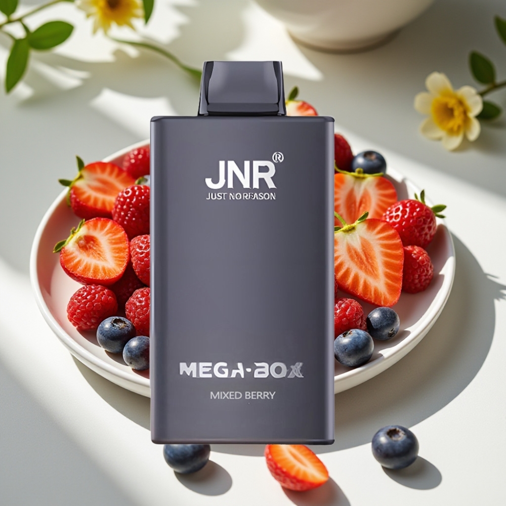 JNR Mega Box 25000 Puffs Dual Mesh Disposable Vape - Mixed Berry