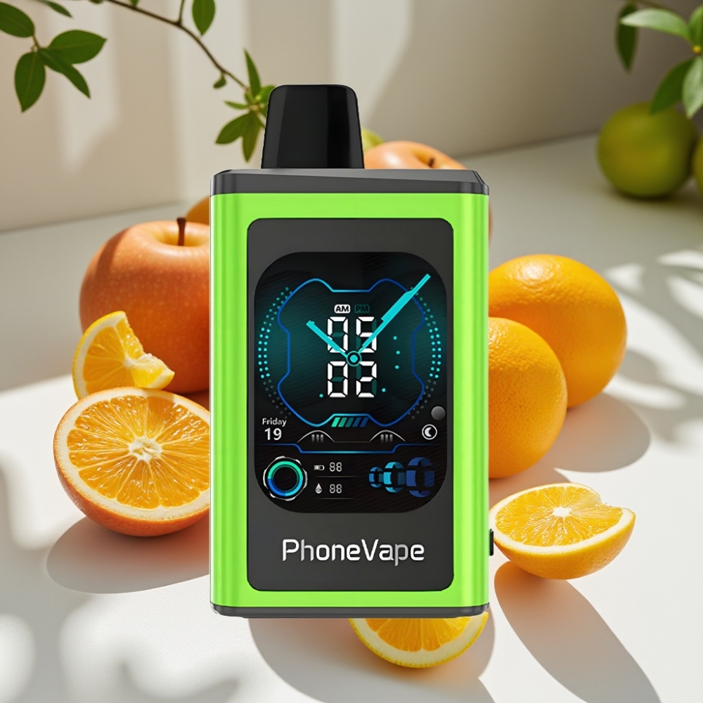 JNR PhoneVape 30000 Turbo Disposable Vape with Adjustable Airflow & App Control