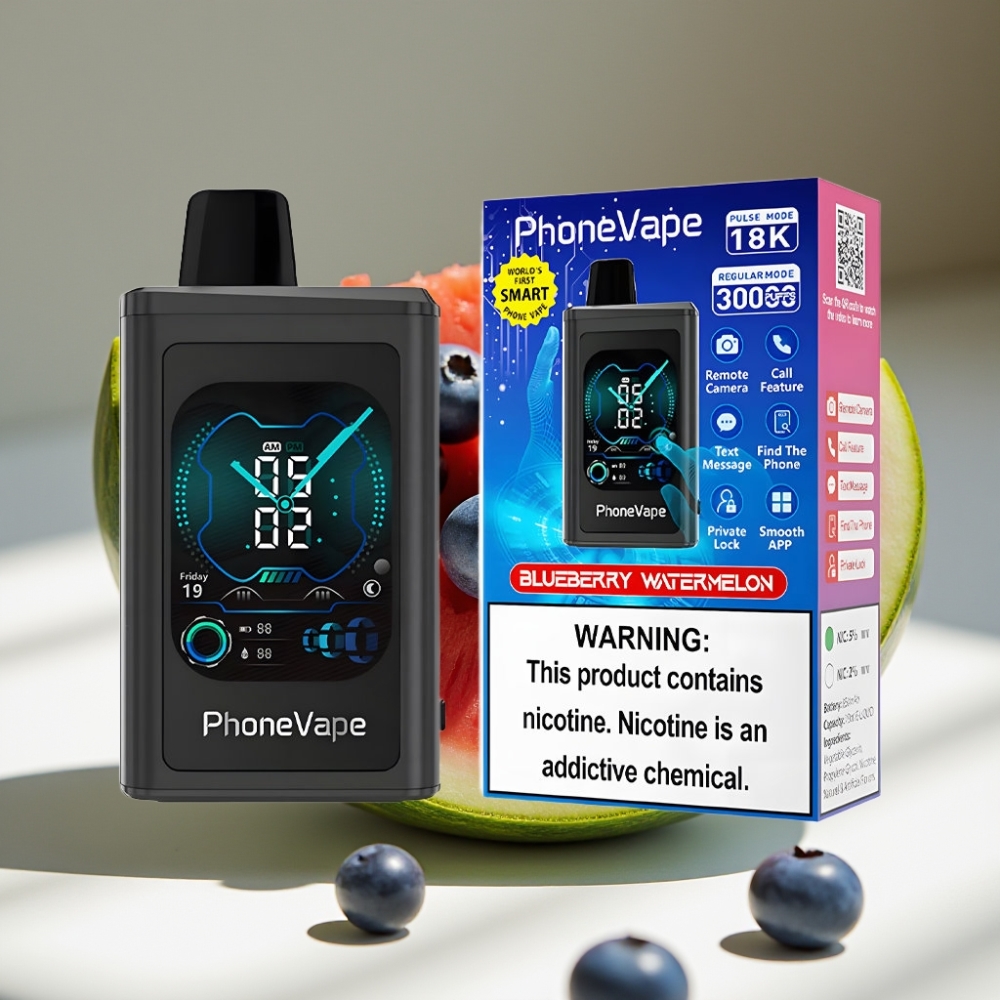 JNR PhoneVape 30000 Turbo Disposable Vape with App Control