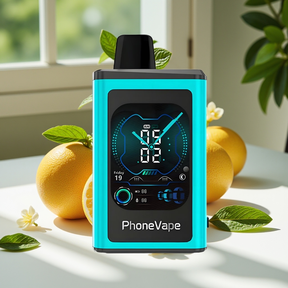 JNR PhoneVape Turbo 30000 Disposable Vape with App Control & Adjustable Airflow