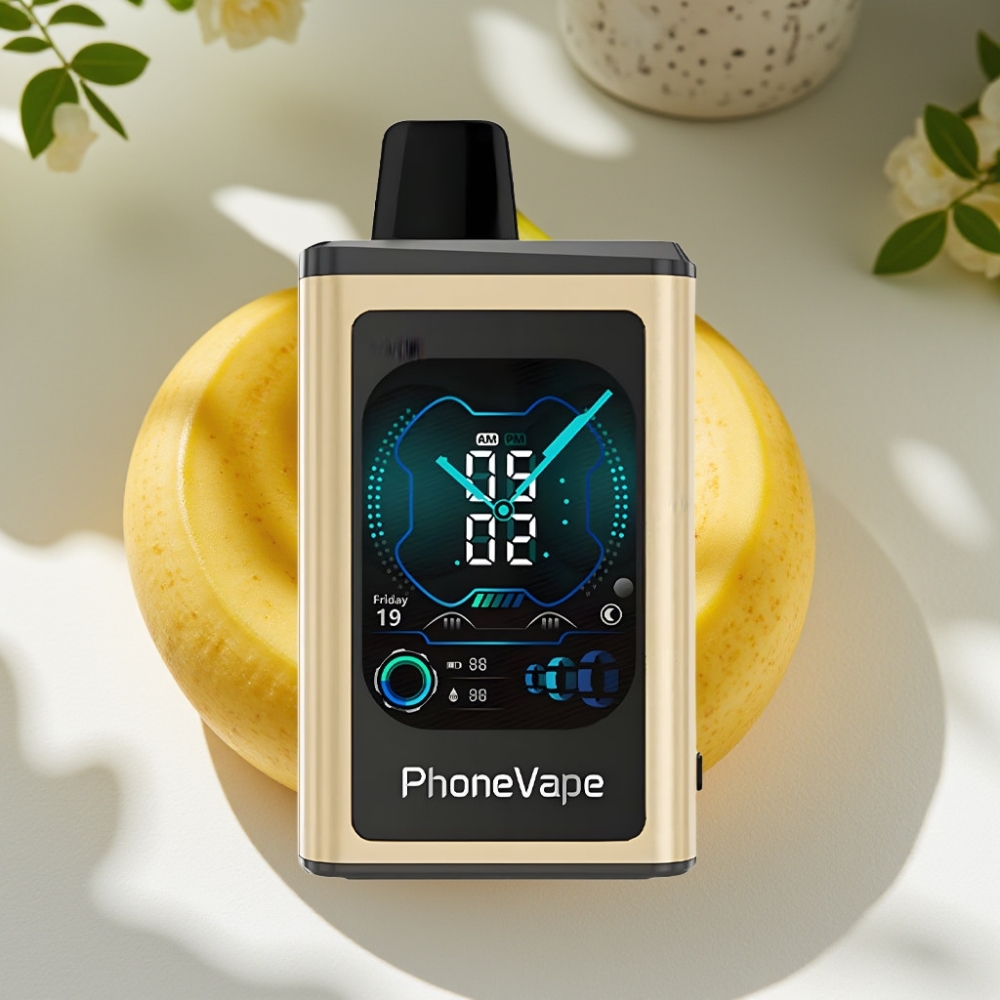 JNR PhoneVape Turbo 30000 Puffs with Adjustable Airflow & App Control Disposable Vape