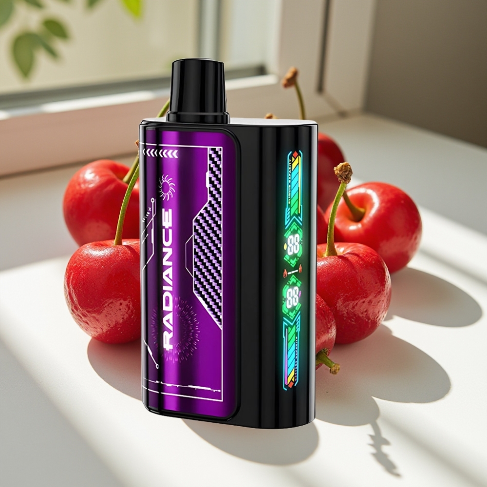 JNR Radiance 31000 Puffs 28ml Dual Mesh Cherry Berry Disposable Vape