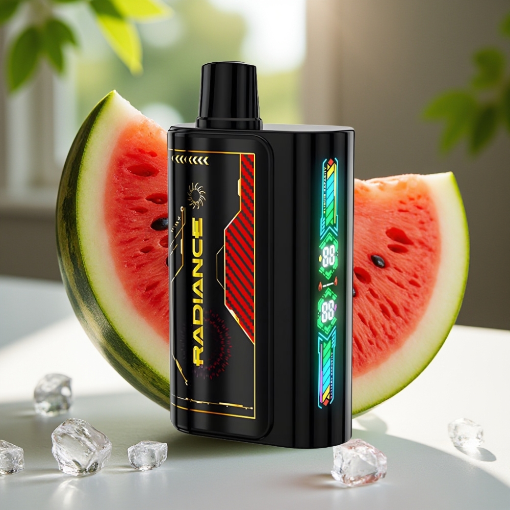 JNR Radiance 31000 Puffs 28ml Dual Mesh Disposable Vape WATERMELON ICE