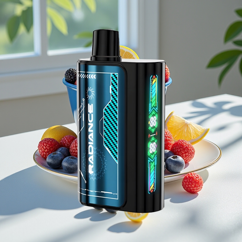 JNR Radiance 31000 Puffs Dual Mesh Rechargeable Disposable Vape BLUE RAZZ ICE