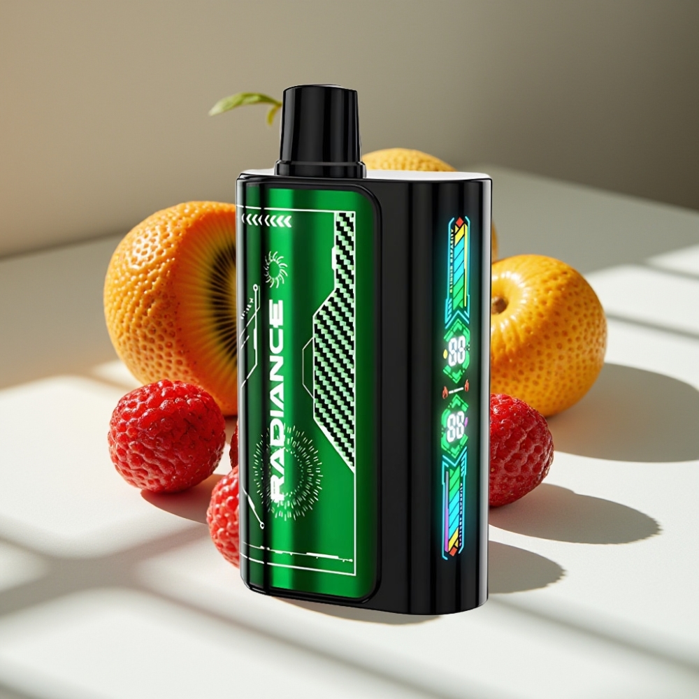 JNR Radiance 31000 Puffs Dual Mesh Strawberry Kiwi Disposable Vape