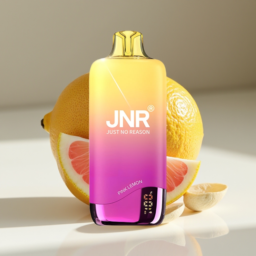JNR Rainbow 10500 Puffs 18ml Disposable Vape Pink Lemon