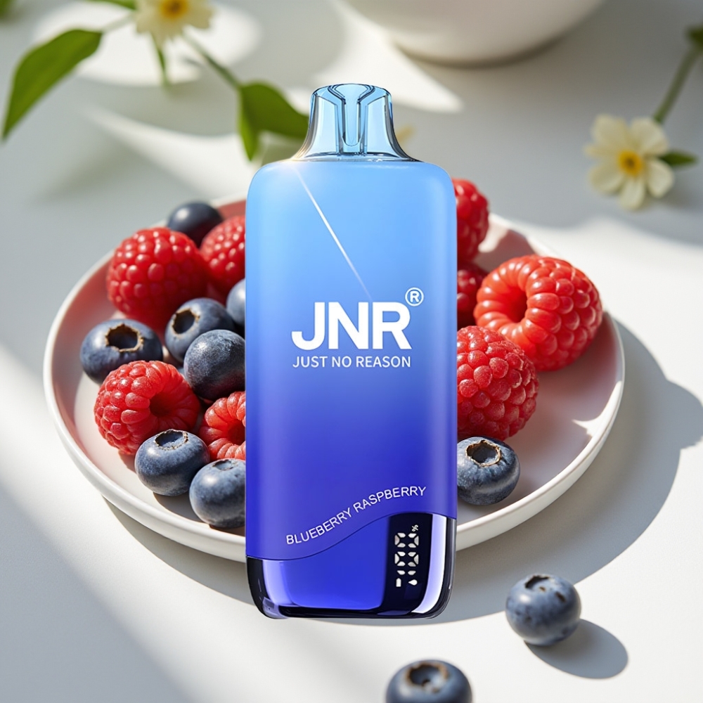 JNR Rainbow 10500 Puffs 18ml Mesh Disposable Vape Blueberry Raspberry