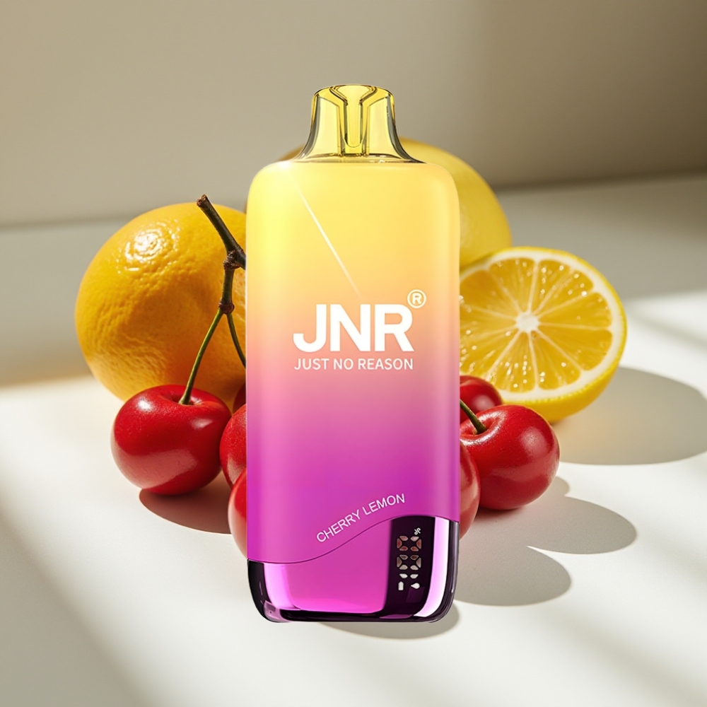 JNR Rainbow 10500 Puffs 18ml Mesh Disposable Vape Cherry Lemon