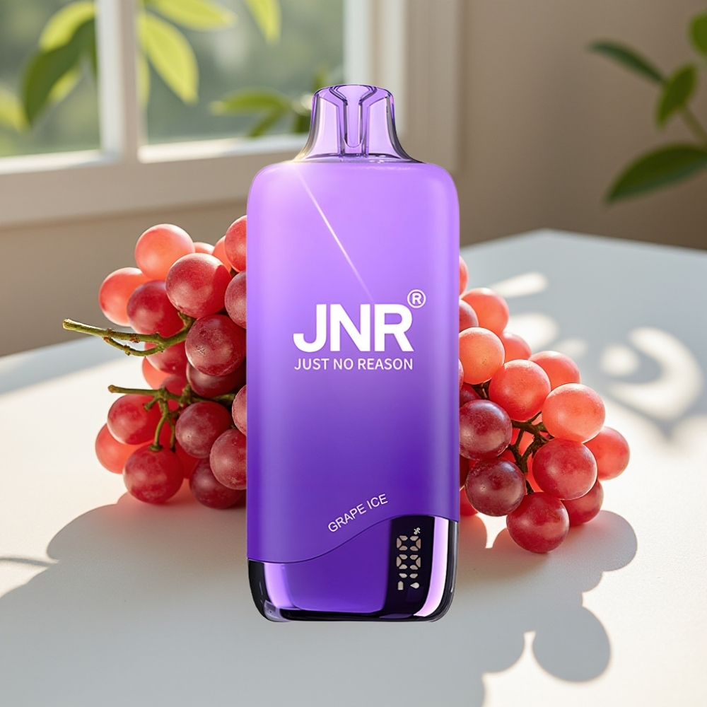 JNR Rainbow 10500 Puffs 18ml Mesh Disposable Vape Grape Ice