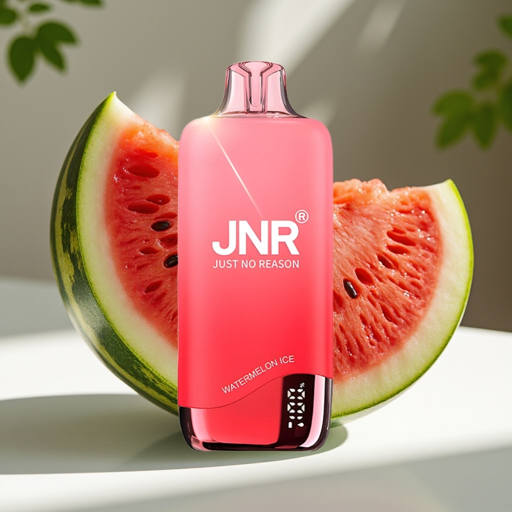 JNR Rainbow 10500 Puffs 18ml Mesh Disposable Vape Watermelon Ice