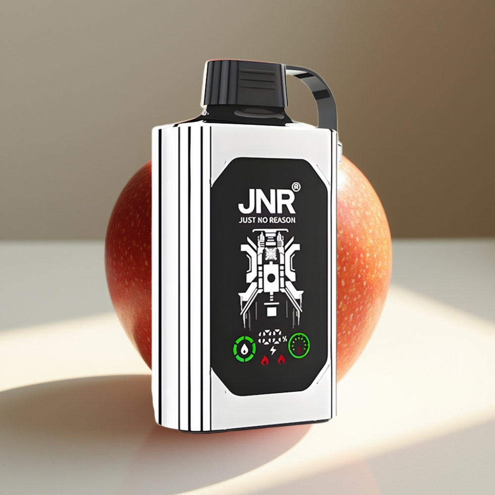 JNR Shisha Hookah Box 20500 Puffs HD Display Dual Mesh Coil Type-C Disposable Vape Double Apple