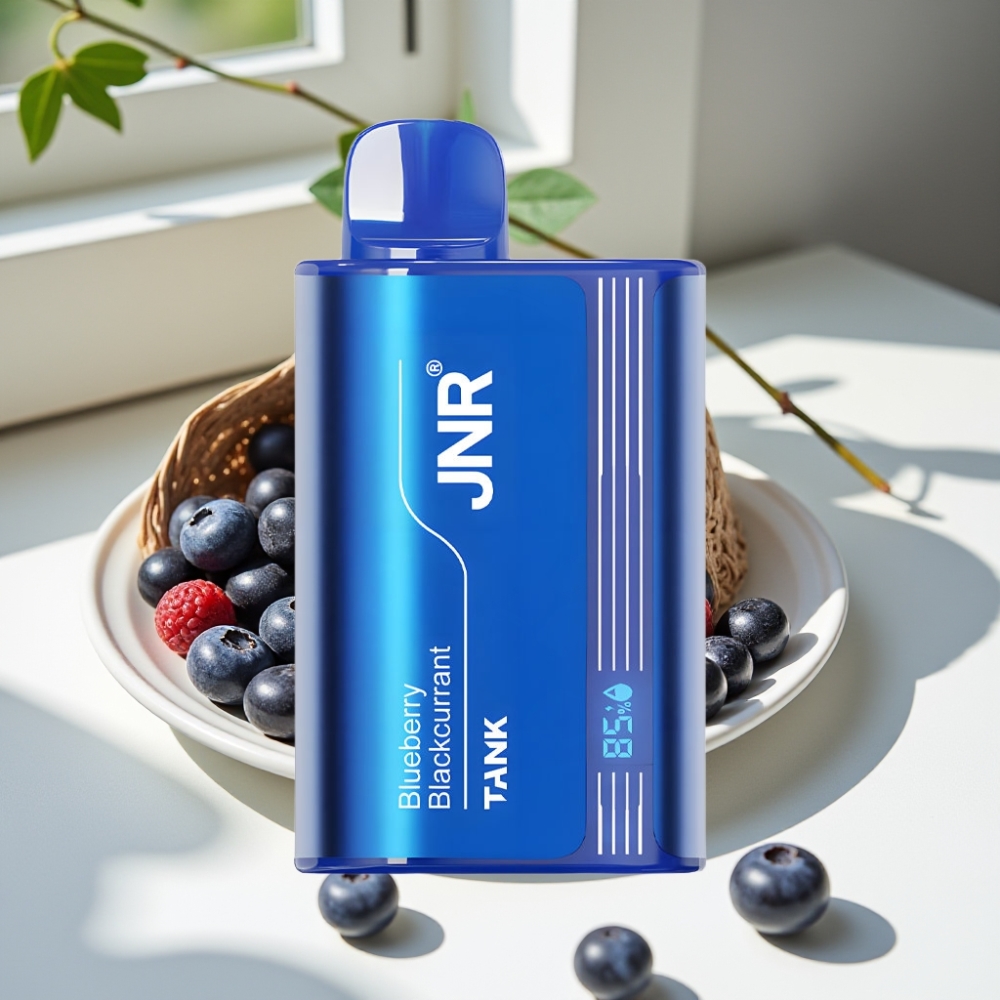 JNR Tank 10000 Puffs Adjustable Airflow Type-C Disposable Vape Blueberry Blackcurrant