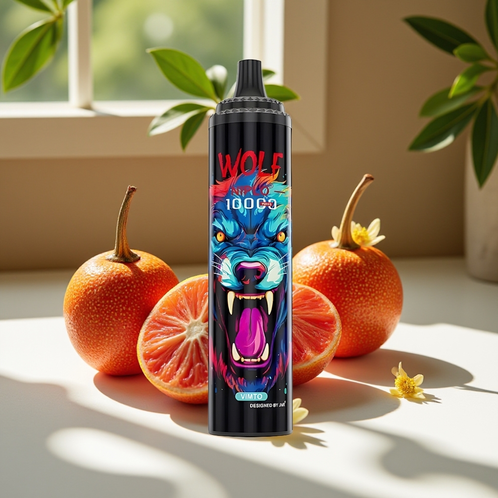 JNR Wolf Niplo 10000 Puffs 20ml Mesh 650mAh Type-C Vimto