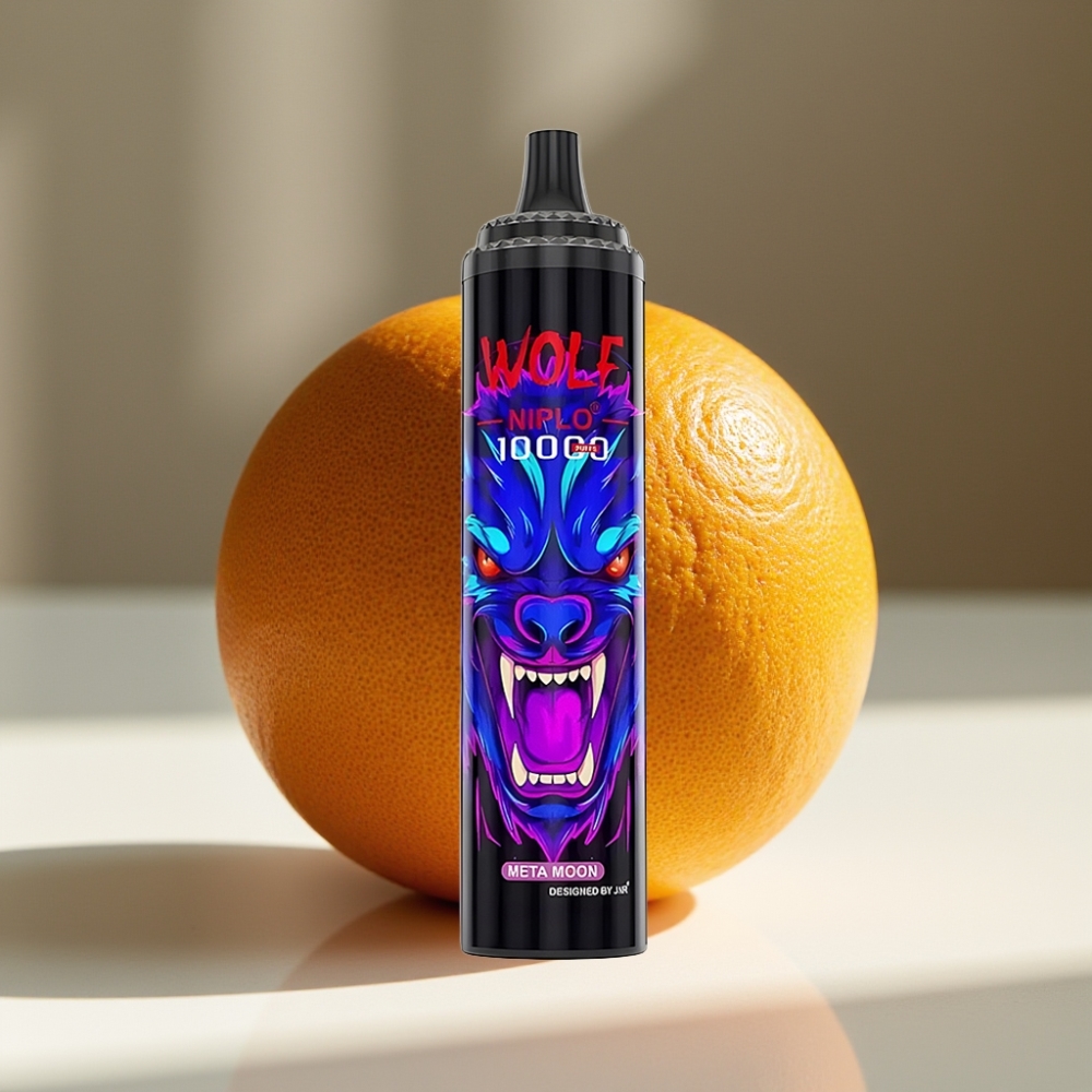 JNR Wolf Niplo 10000 Puffs Mesh 20ml Type-C Disposable Vape Meta Moon