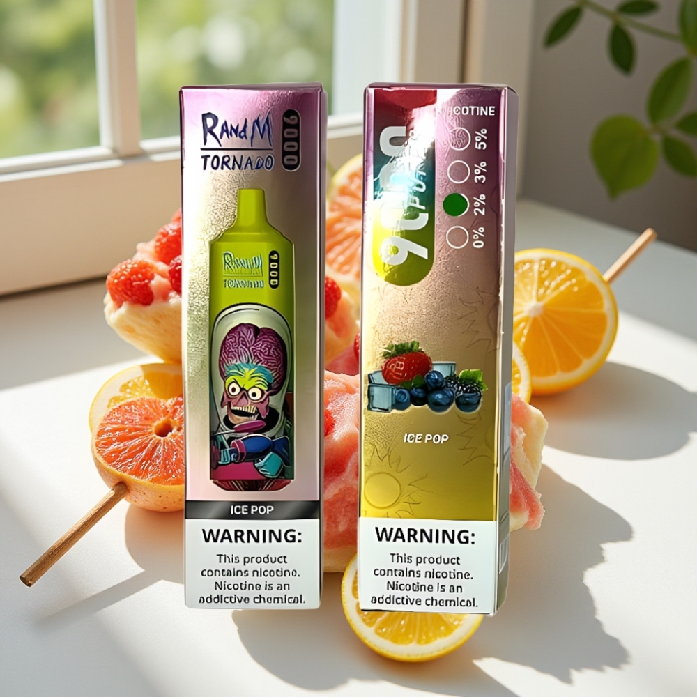 RandM Fumot Tornado 9000 Puffs Disposable Vape with 850mAh Battery & 18mL E-liquid