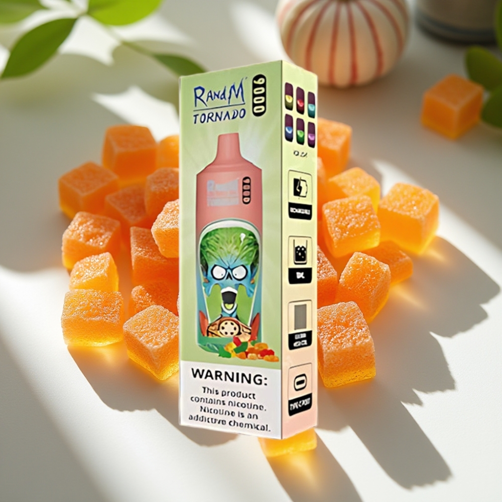 RandM Fumot Tornado 9000 Puffs Rechargeable Disposable Vape with RGB Display & Mesh Coil