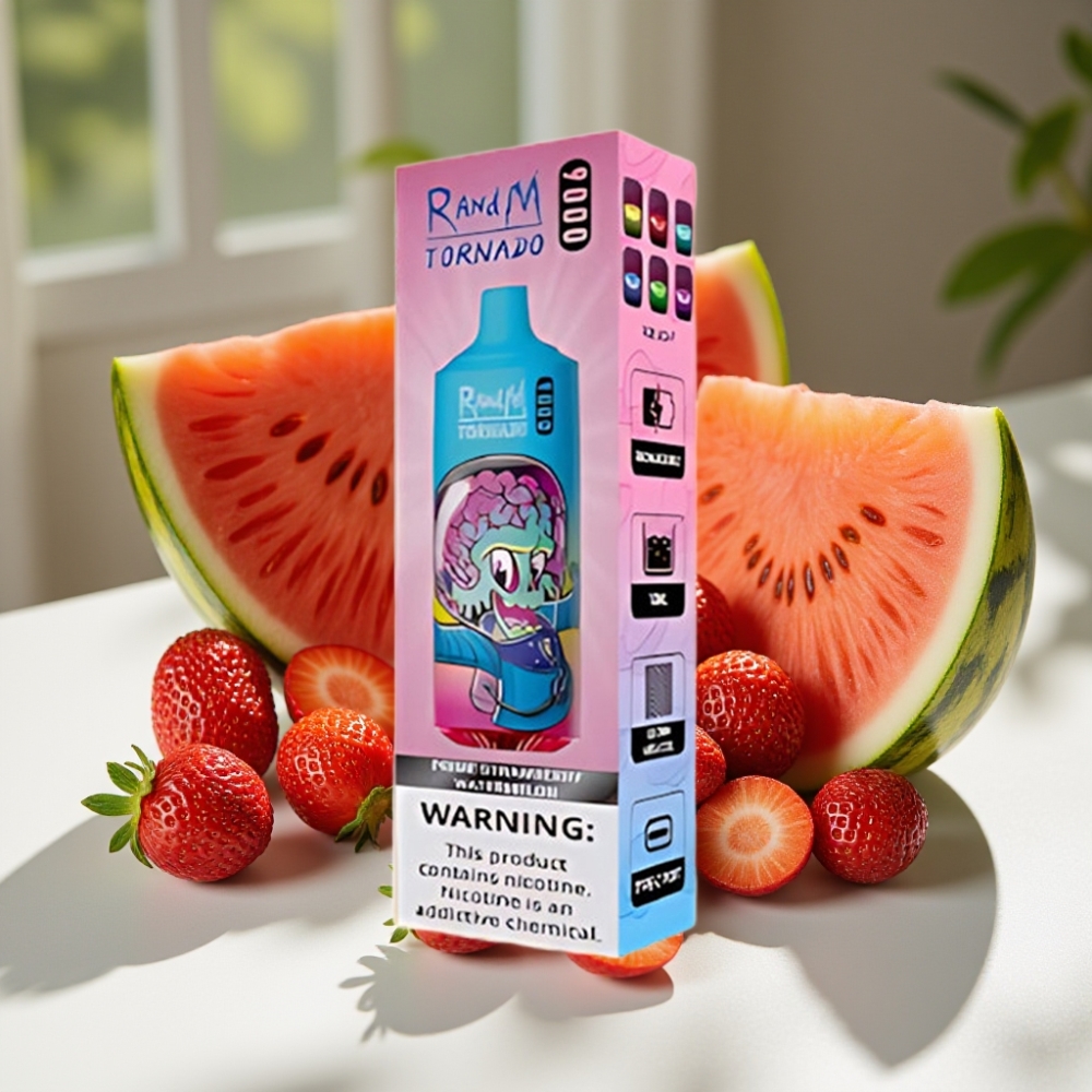 RandM Fumot Tornado 9000 Puffs Rechargeable Mesh 18mL RGB