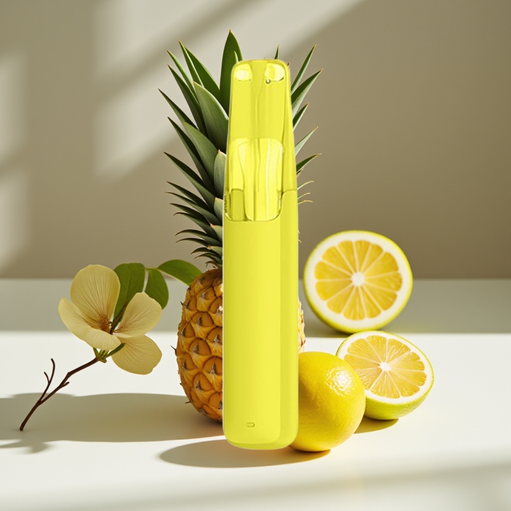 Snowplus Dash 4000 Puffs Ceramic 7.5mL Disposable Device Lemon Pineapple