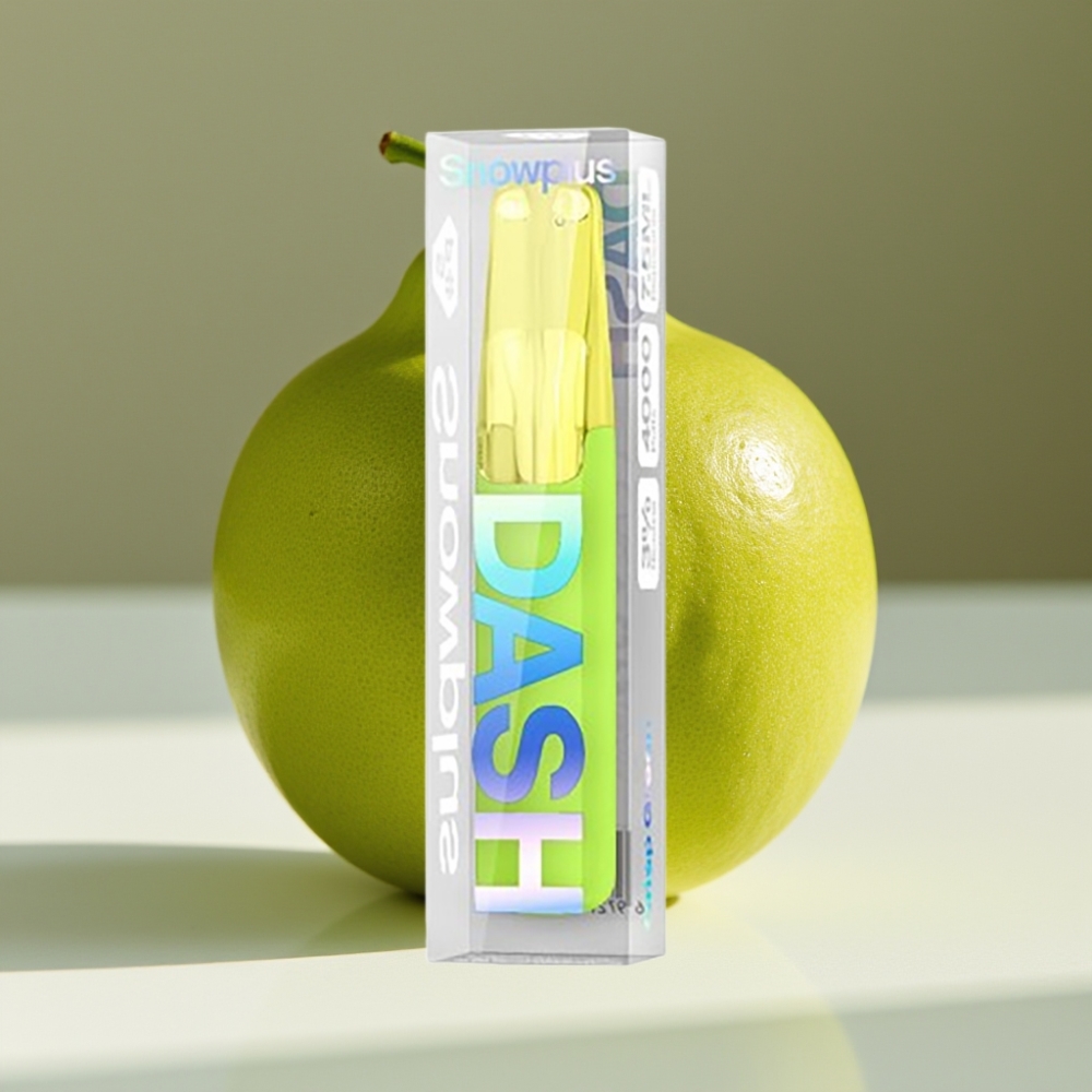 Snowplus Dash 4000 Puffs Ceramic 7.5ml Disposable Device Crisp Green