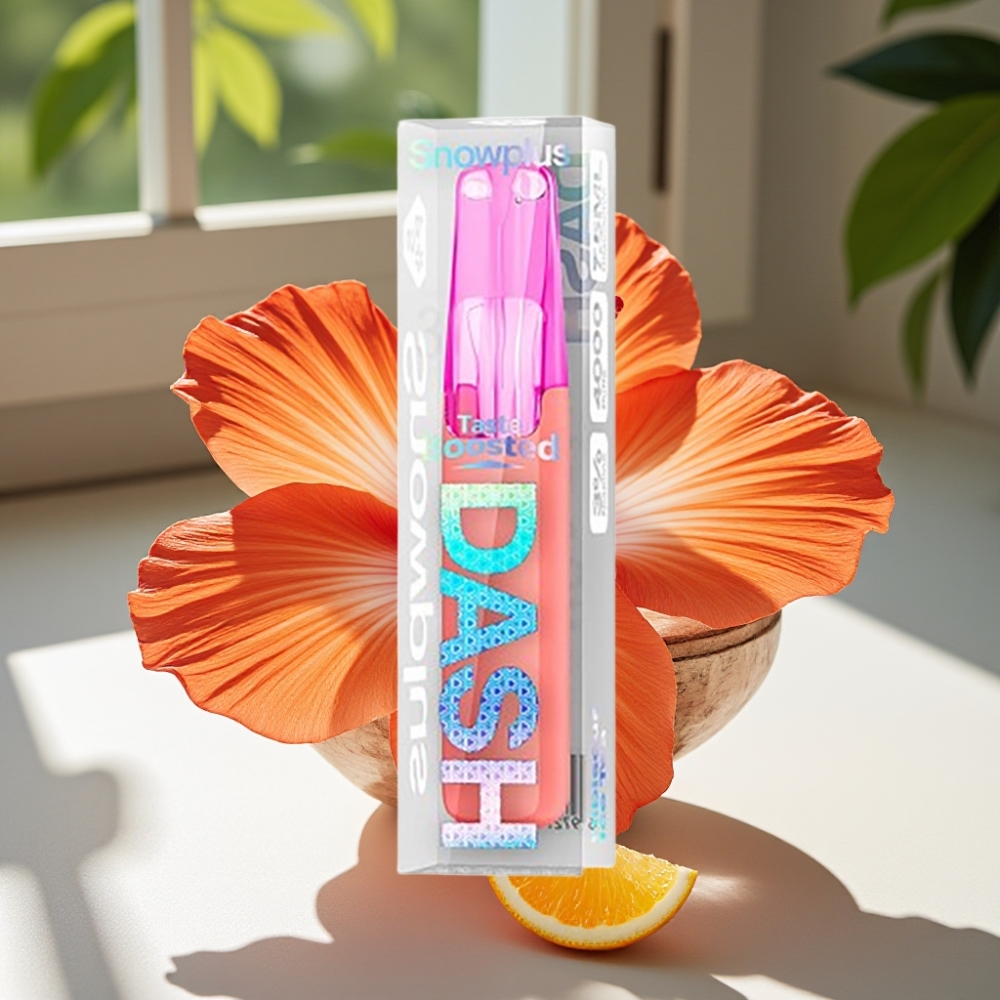 Snowplus Dash 4000 Puffs Ceramic 7.5ml Disposable Device Hibiscus Ice Tea