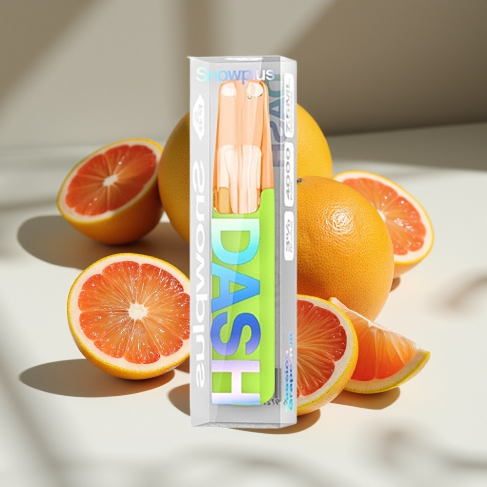 Snowplus Dash 4000 Puffs Ceramic 7.5ml Disposable Device Passion Grapefruit