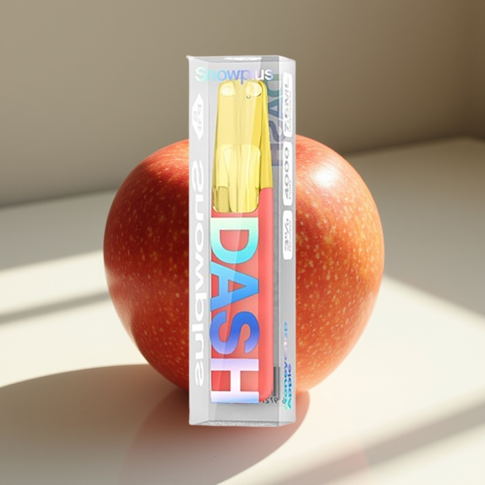 Snowplus Dash 4000 Puffs Ceramic Disposable Device Honeycrisp Apple