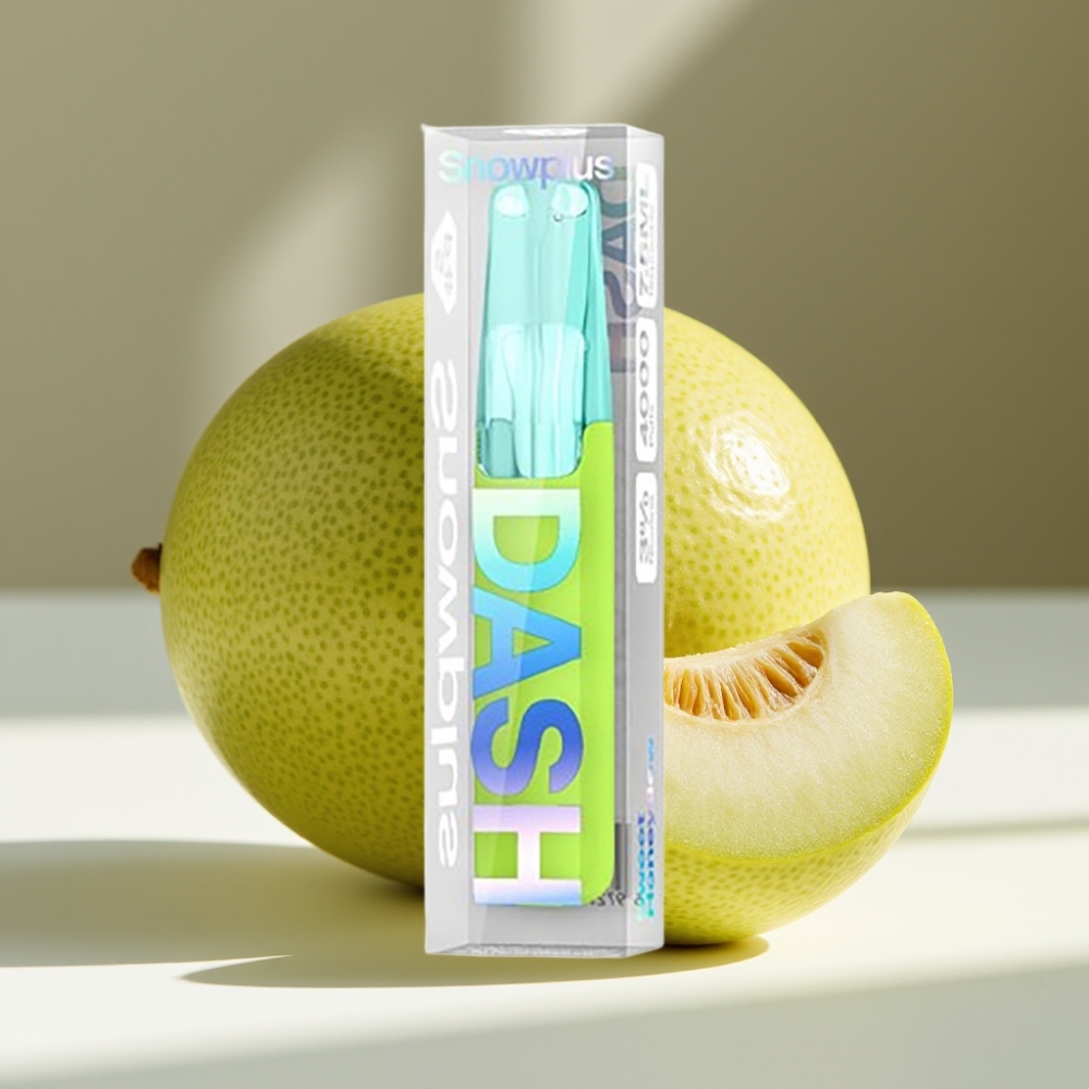 Snowplus Dash 4000 Puffs Ceramic Disposable Device Sweet Honeydew