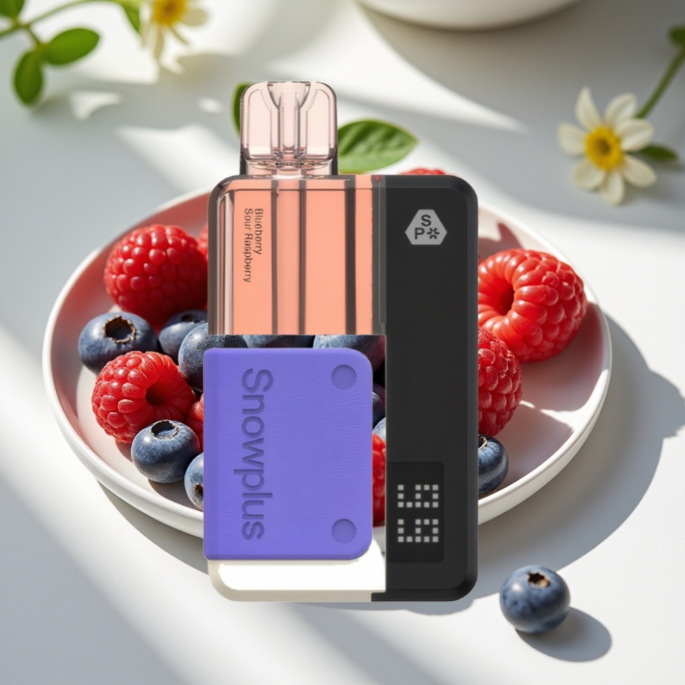 Snowplus Swift 15000 Puffs Dual Mesh Pod Kit Blueberry Sour Raspberry