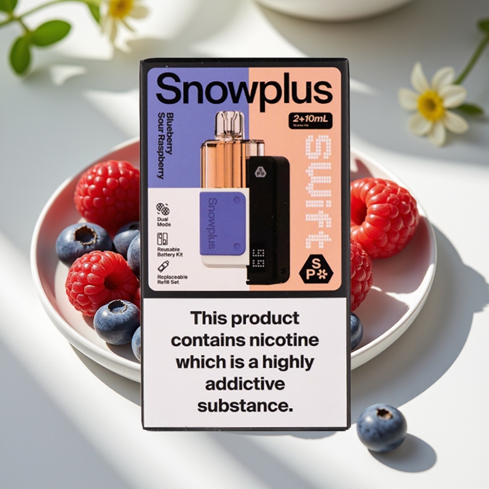 Snowplus Swift 5000 Puffs Dual Mesh Prefilled Pod Kit Blueberry Sour Raspberry