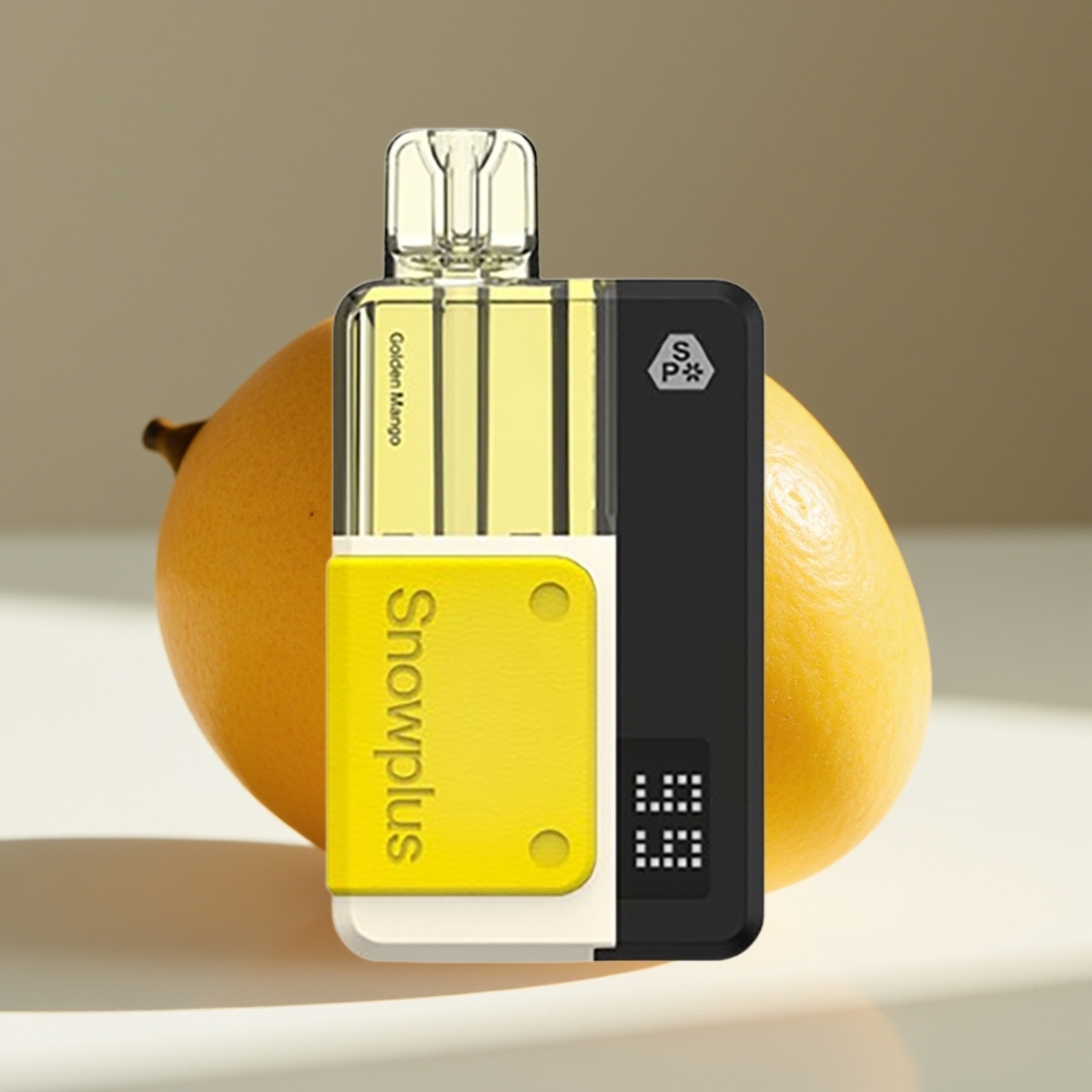 Snowplus Swift 5000 Puffs Dual Mesh Prefilled Pod Kit Golden Mango