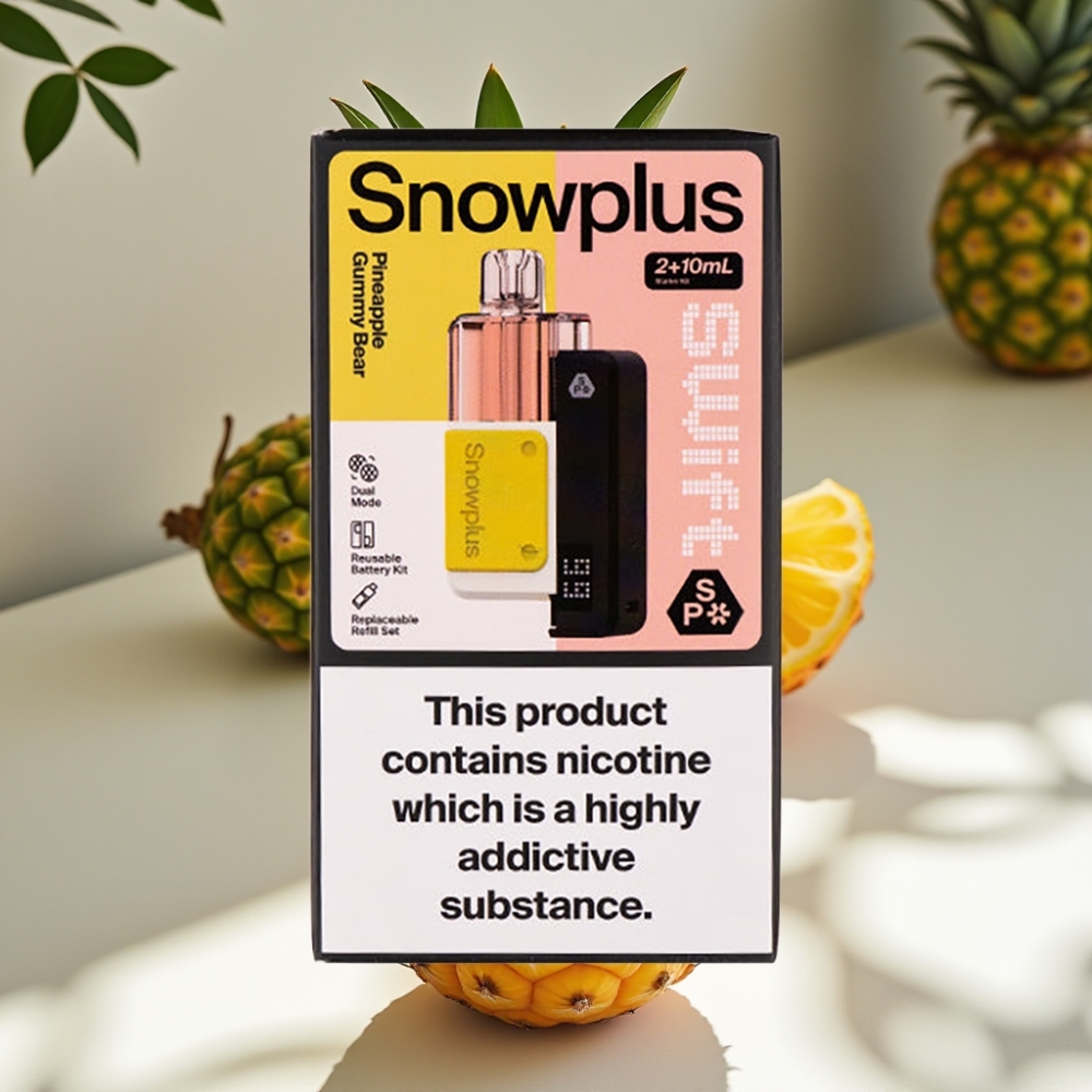 Snowplus Swift 5000 Puffs Dual Mesh Prefilled Pod Kit Pineapple Gummy Bear