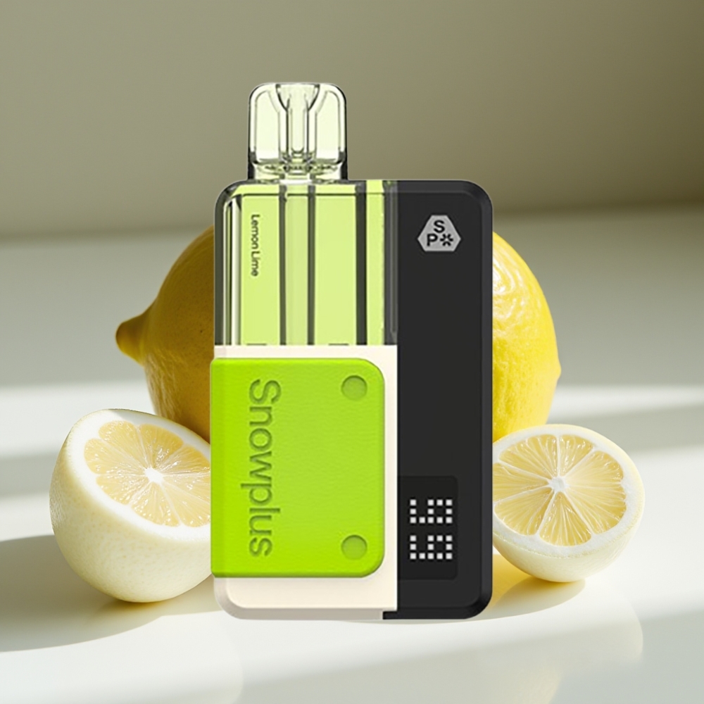 Snowplus Swift 5000 Puffs Prefilled Pod Kit – Dual Mesh, 1000 mAh, Lemon Lime