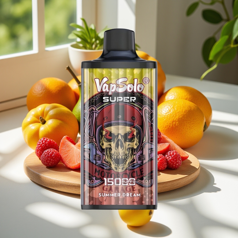 Vapsolo Super 15000 Puffs 40ml Mesh Coil Disposable Vape Summer Dream