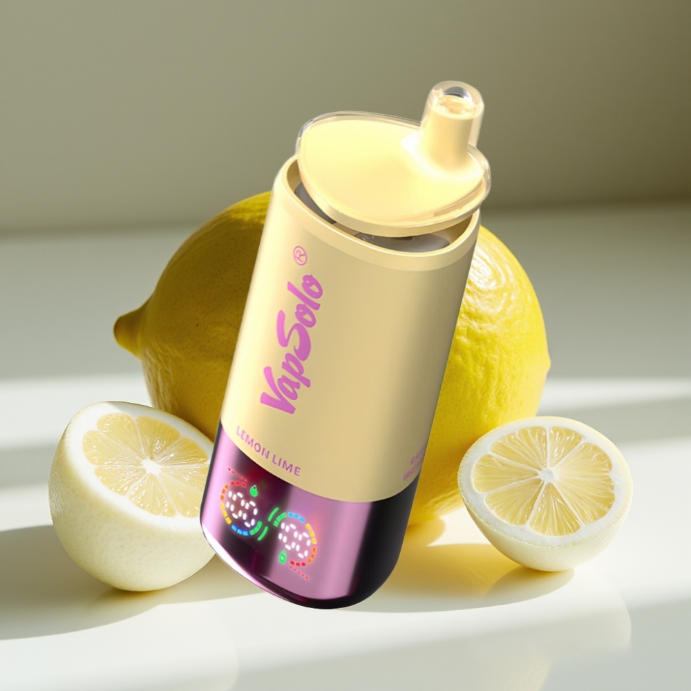 VapSolo Triple 30000 Puffs Disposable Vape 40mL Lemon Lime Type-C