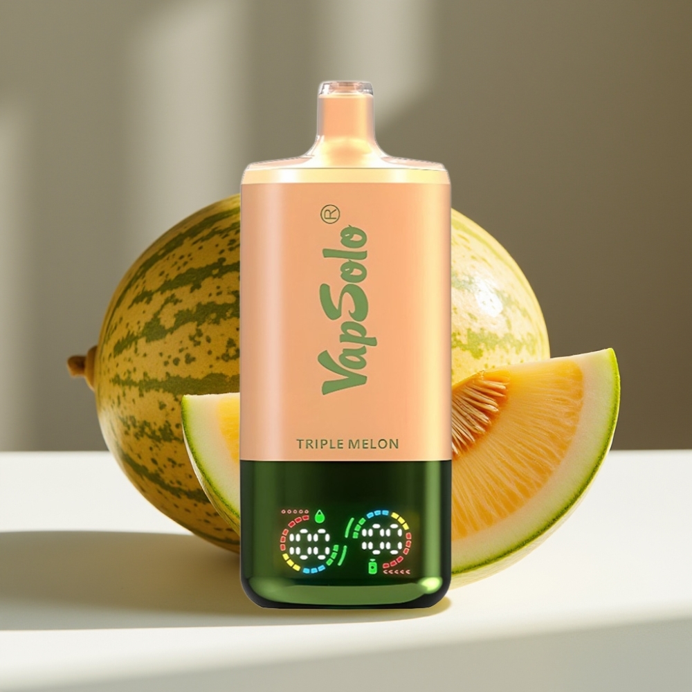VapSolo Triple 30000 Puffs Disposable Vape 40ml Triple Melon Type-C